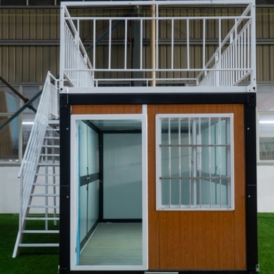 簡単に設置できる移動式住宅 プリファブコンテナハウス 20FT 40FTプリファブ折りたたみコンテナハウス