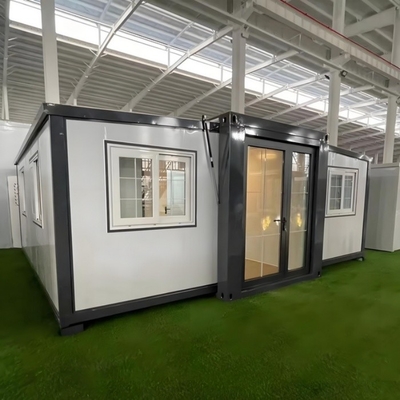 2~3人の住居用37m2の拡張可能なモジュールハウス